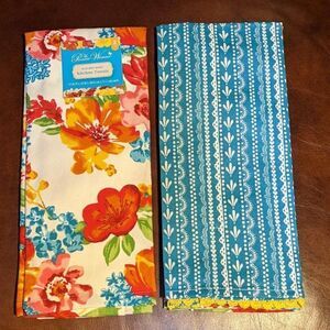 🆕 Pioneer Woman Wildflower Whimsy Kitchen Towel Set, Multicolor, 16"W x 28"L,